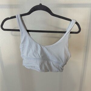 Pastel blue Lululemon align Reversible bra size 8